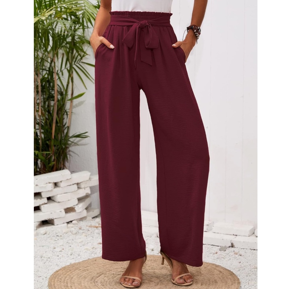 NWOT! Wide Leg Lightweight Women’s Pants Trousers Size Medium